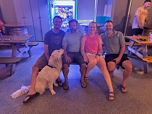 It's all corn, dog again! Team Photo