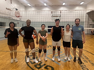 Agents of Volleyball Team Photo