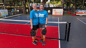 Two Girls One Net Team Photo