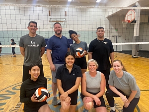 Agents of Volleyball Team Photo