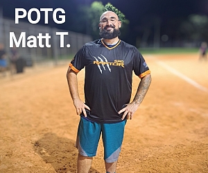 Player Of The Game: Matt T