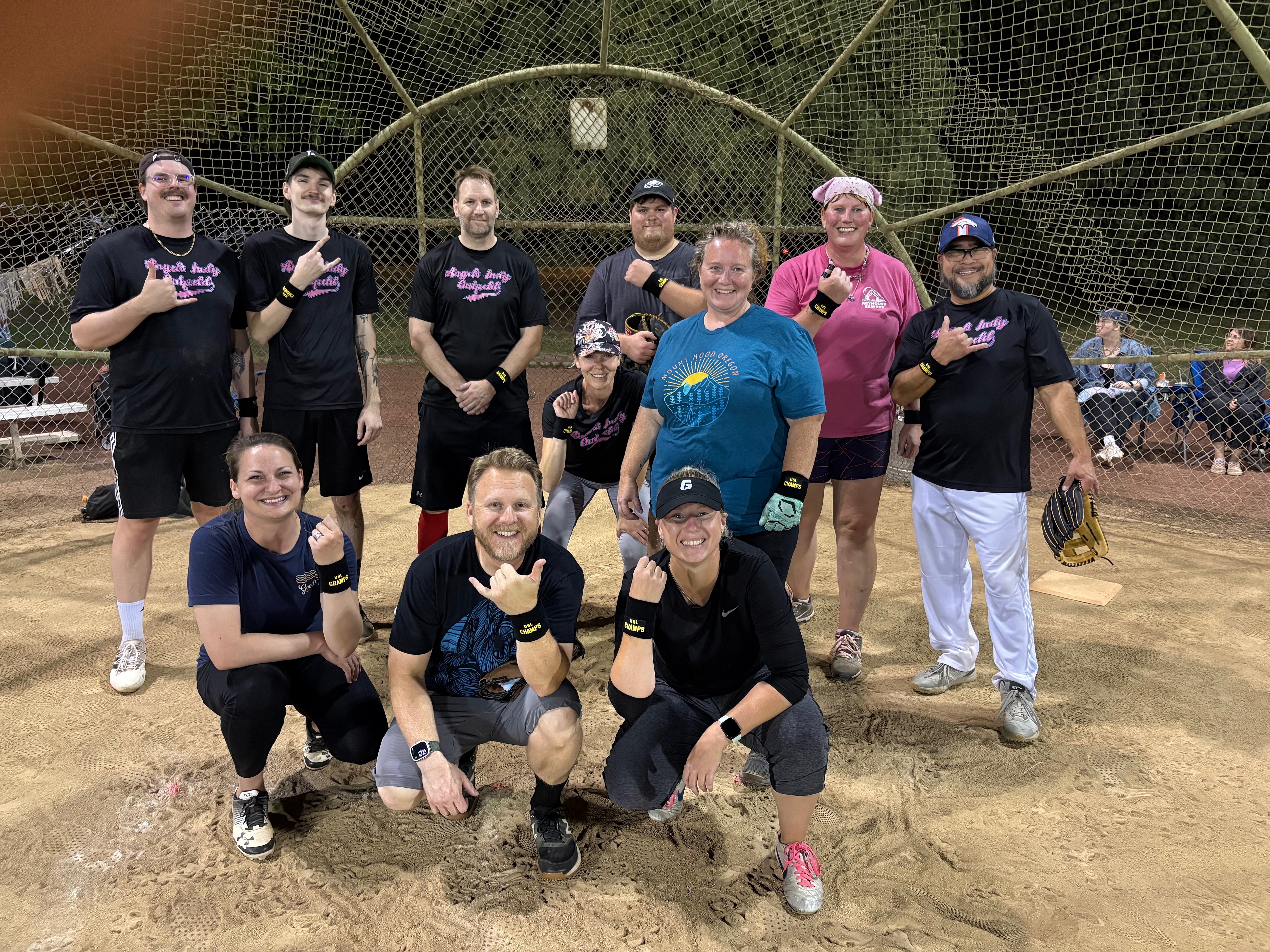 Angels Indy Outfield