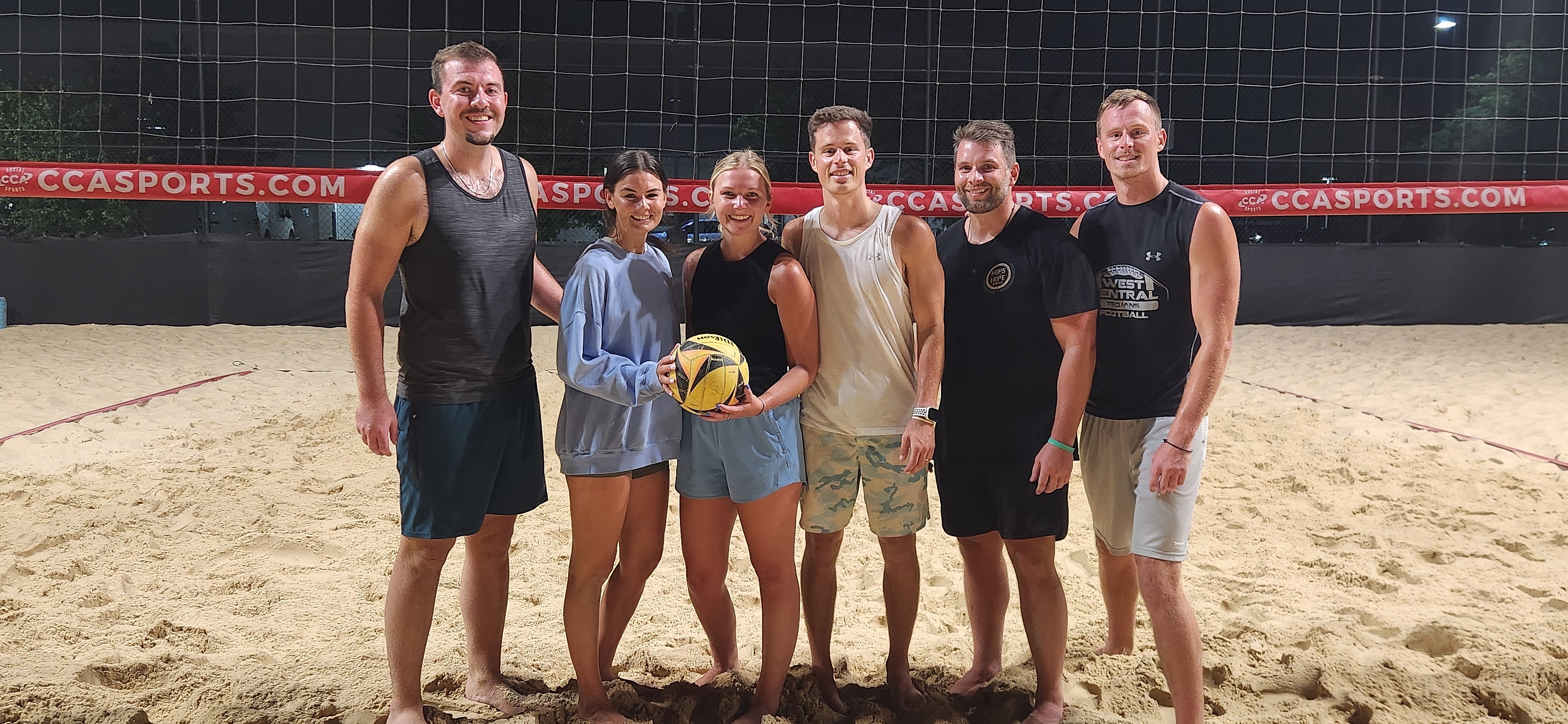 Six on the Sand