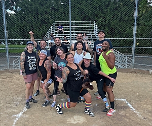 Glitter Space Cowboys Team Photo