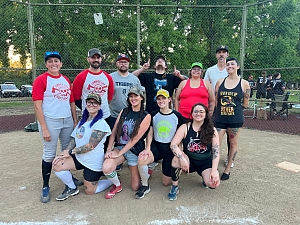 Resting Pitch Face Team Photo