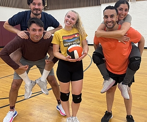 It's a Set Up Team Photo