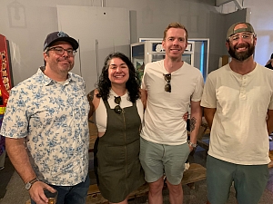 Board to Death Team Photo