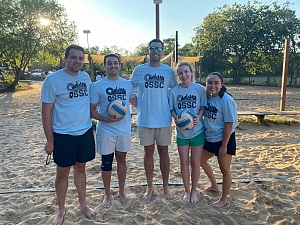 Volleyballers Team Photo