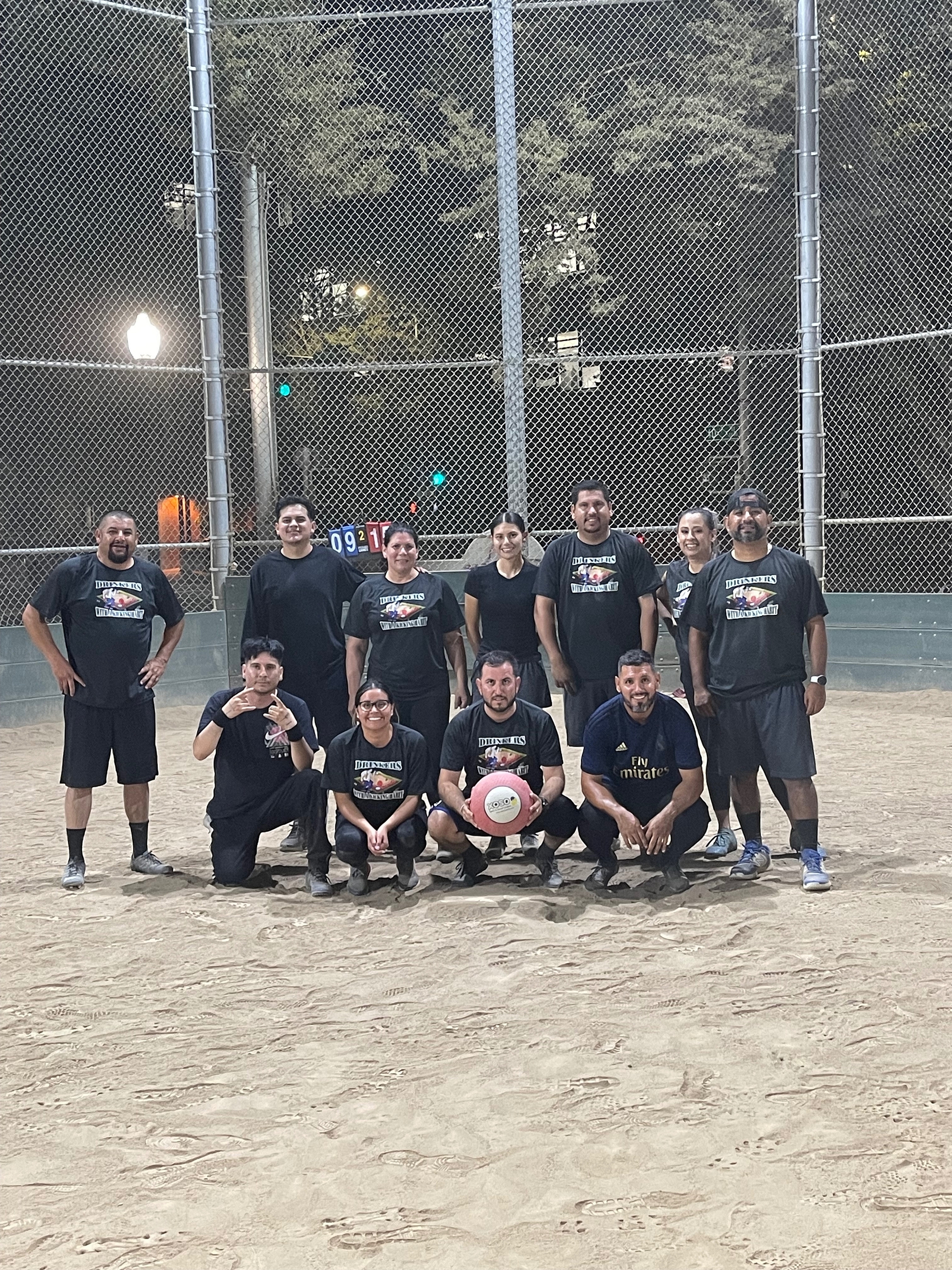 Drinkers wi/ a kicking problem 