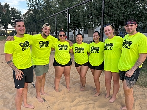 Hot Dogs on the Beach Team Photo