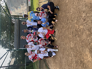 Pascale painting Team Photo