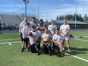 all over the place Team Photo