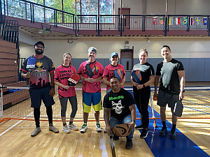 Threat Level Midnight Team Photo