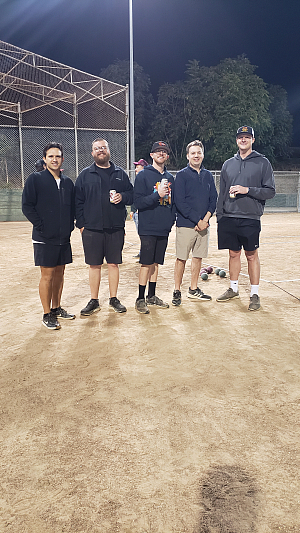 Hands Off My Bocce Team Photo