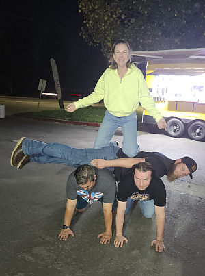 Shuck me I'm so Corny!  Team Photo