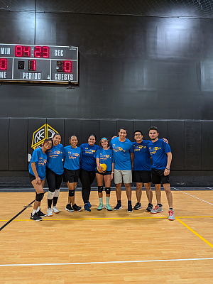 Volley Villains Team Photo