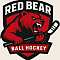 Red Bear Ball Hockey Team Logo