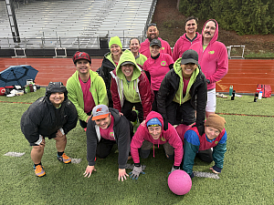 C + C Kickball Factory Team Photo