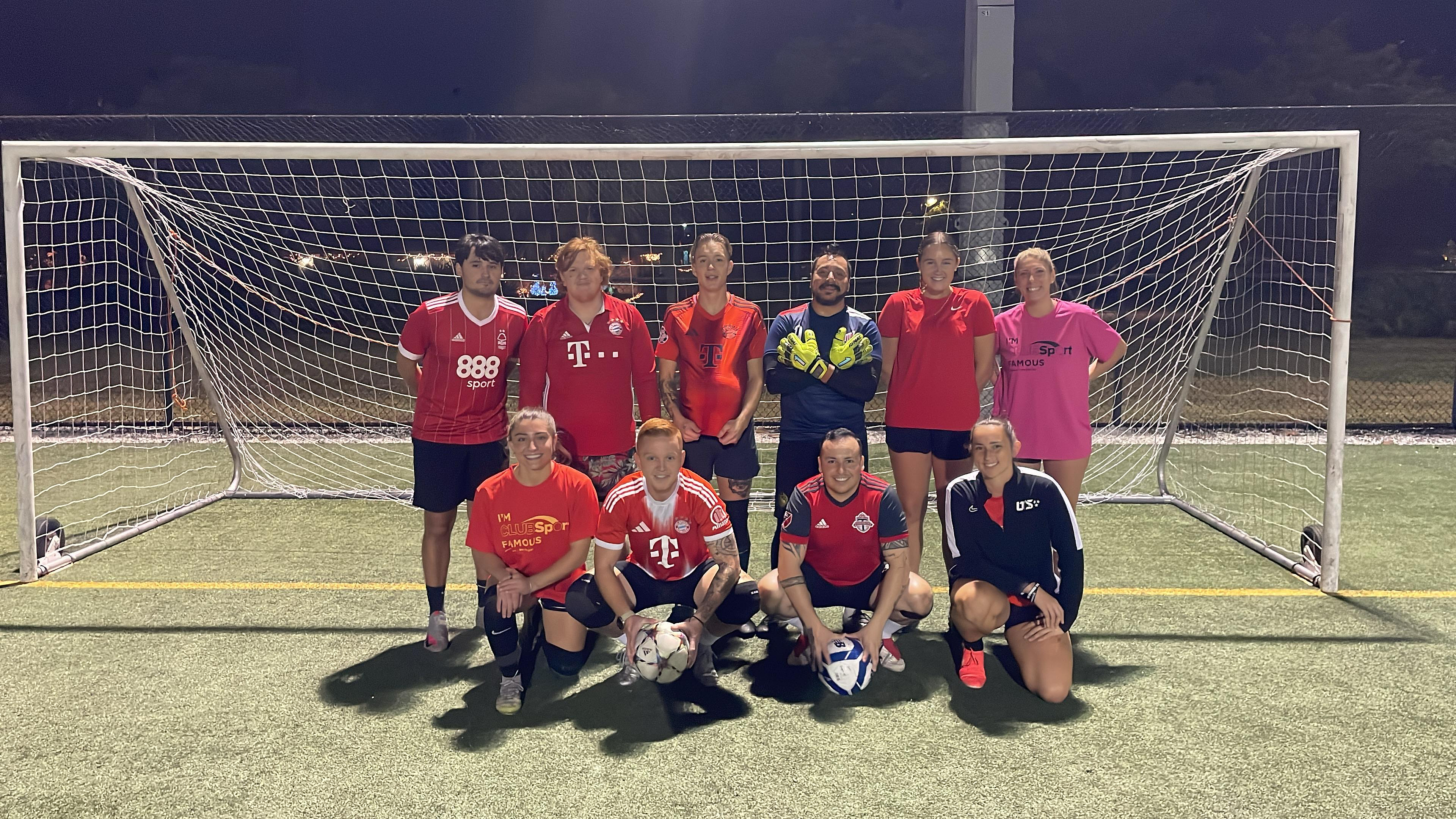 Die Fußballmannschaft