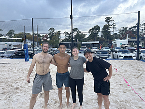 Santa's Spikers Team Photo