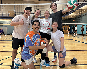 Purple Pounding Pandas Team Photo