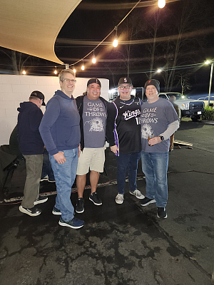 Game Of Throws Team Photo