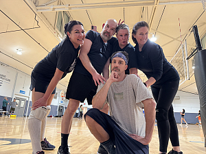 The E! True Volleyball Story Team Photo