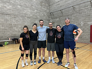 Cut Set Spike Team Photo