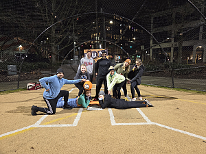 Snow Kicks on the Block Team Photo