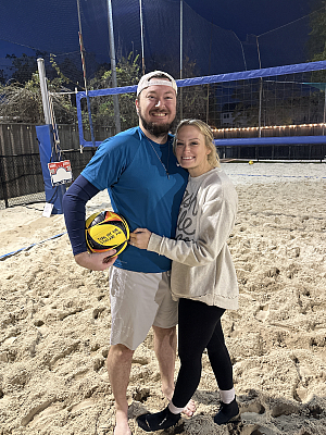 One of us is probably hungover Team Photo