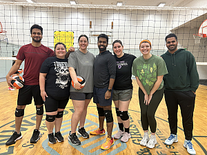 Agents of Volleyball Team Photo