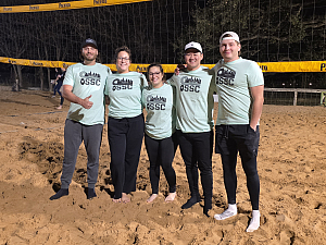 Bump, set, chug  Team Photo