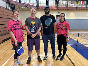 Threat Level Midnight Team Photo