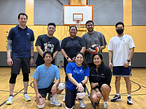 live, laugh, volleyball Team Photo
