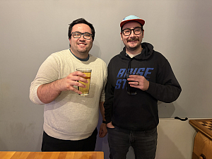 Two Guys One Hole Team Photo