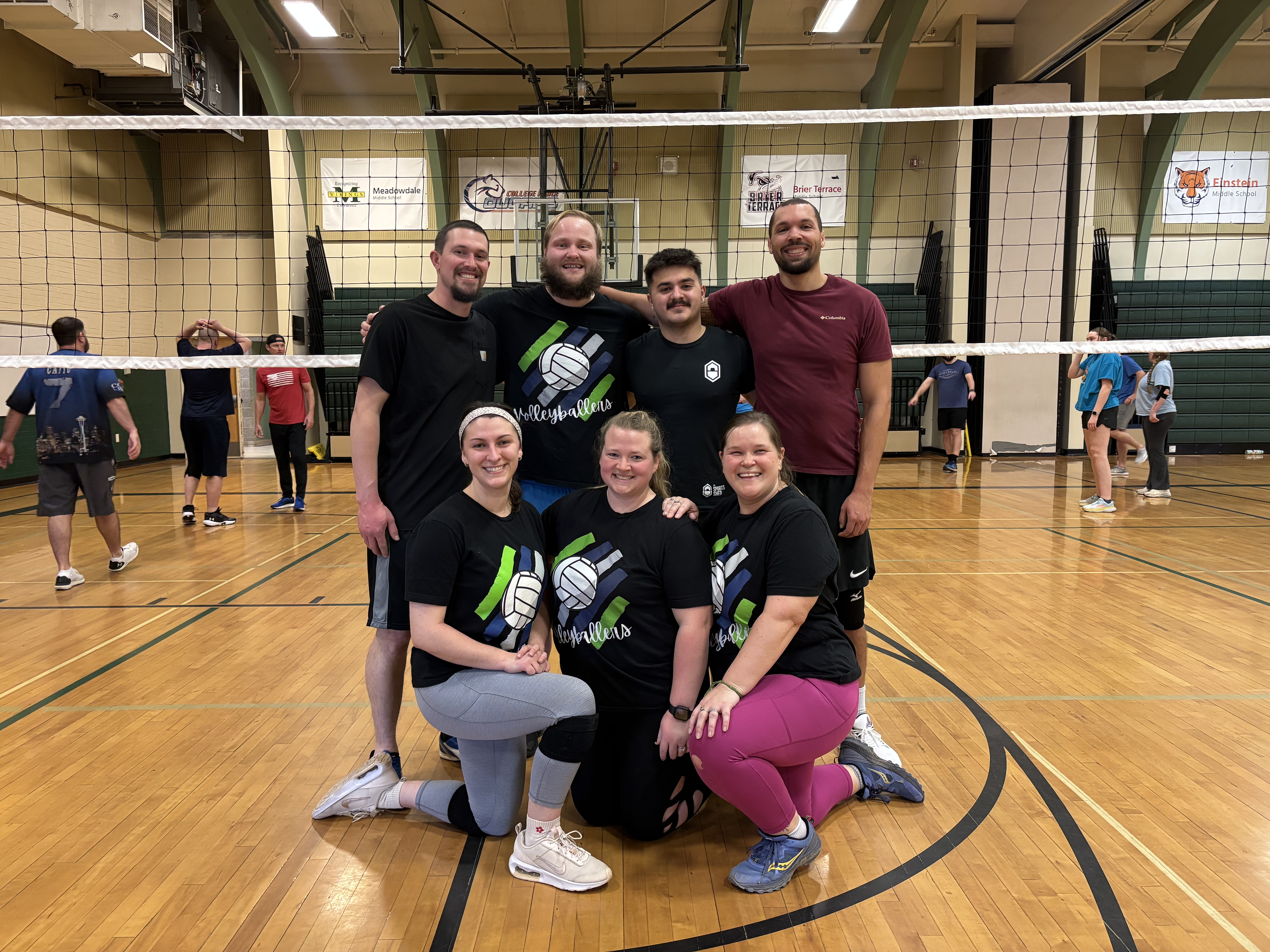 Volleyballers 