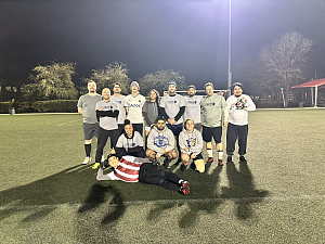 We just kick a ball around  Team Photo