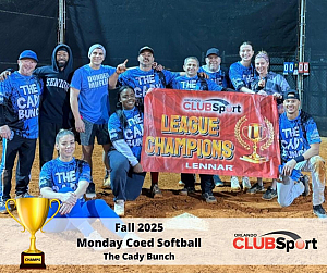 The Cady Bunch - CHAMPS Team Photo