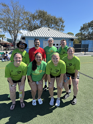 It's Way Too Hot For This  Team Photo