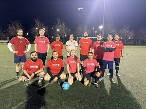 Red Coats Team Photo