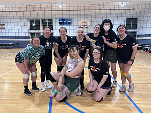 Bump Set Dyke Team Photo