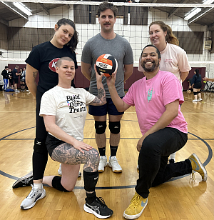Volley of the Dolls Team Photo