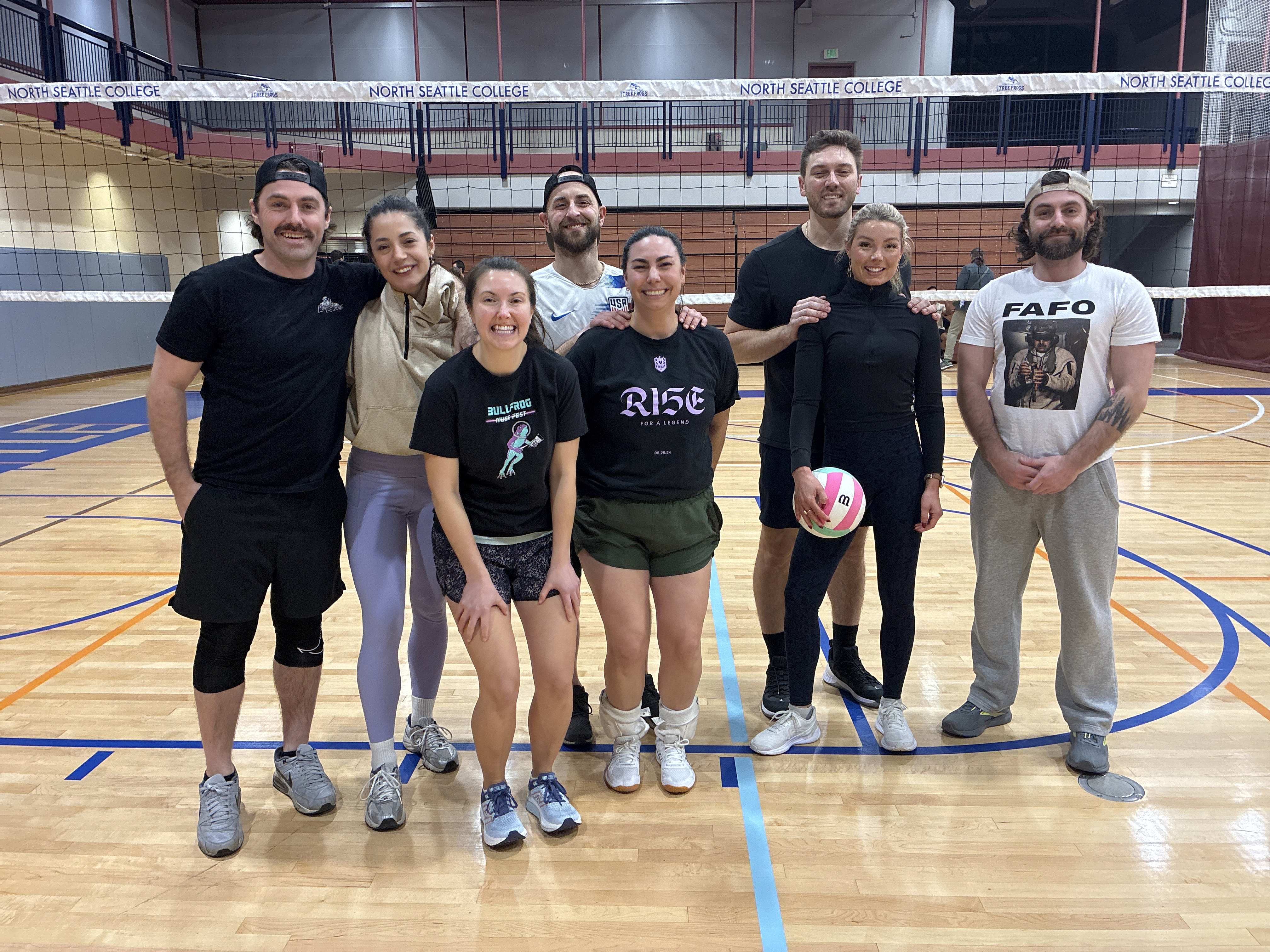 Pop a volley I’m settin’