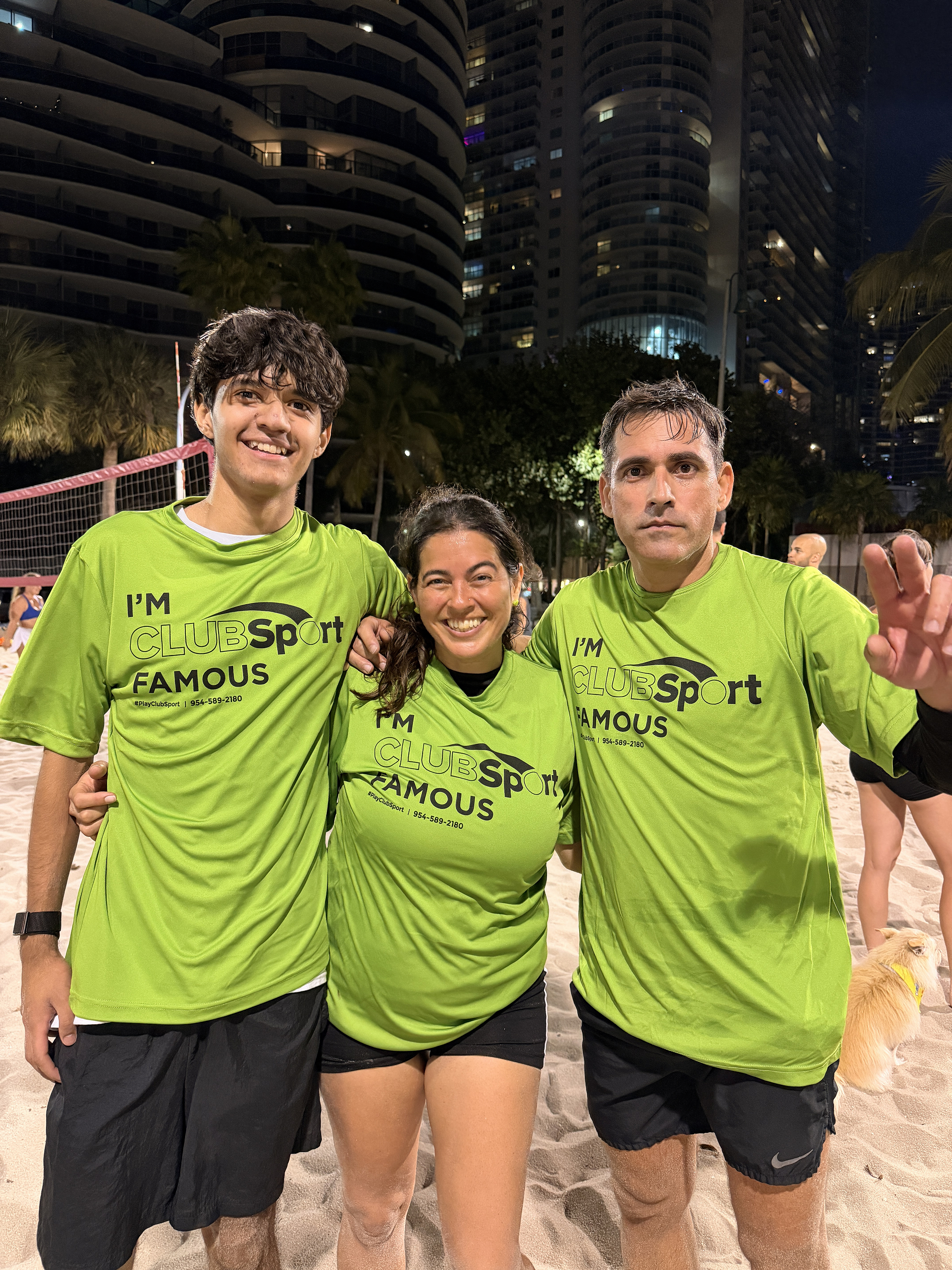 “”Fourplay” on the sand