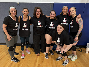The Spike Girls Team Photo