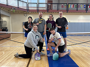 Your Mom Plays Pickleball Team Photo
