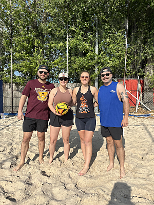 The Sand Slammers  Team Photo