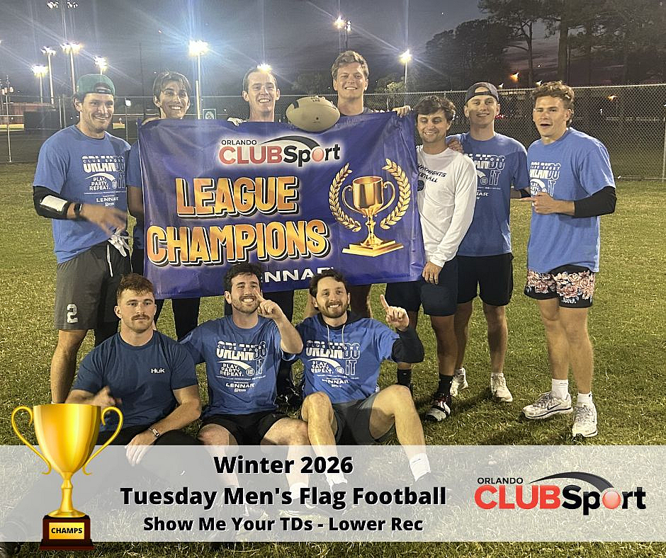 Show me you TD’s - CHAMPS