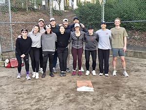 Pitch me baby one more time Team Photo