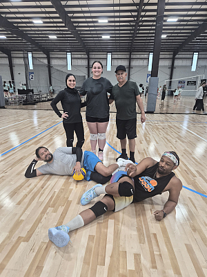 Anti-Social Social Volleyball Club Team Photo